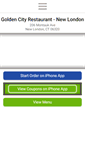 Mobile Screenshot of goldencitynewlondon.com